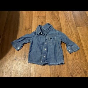 3 month carters button up shirt